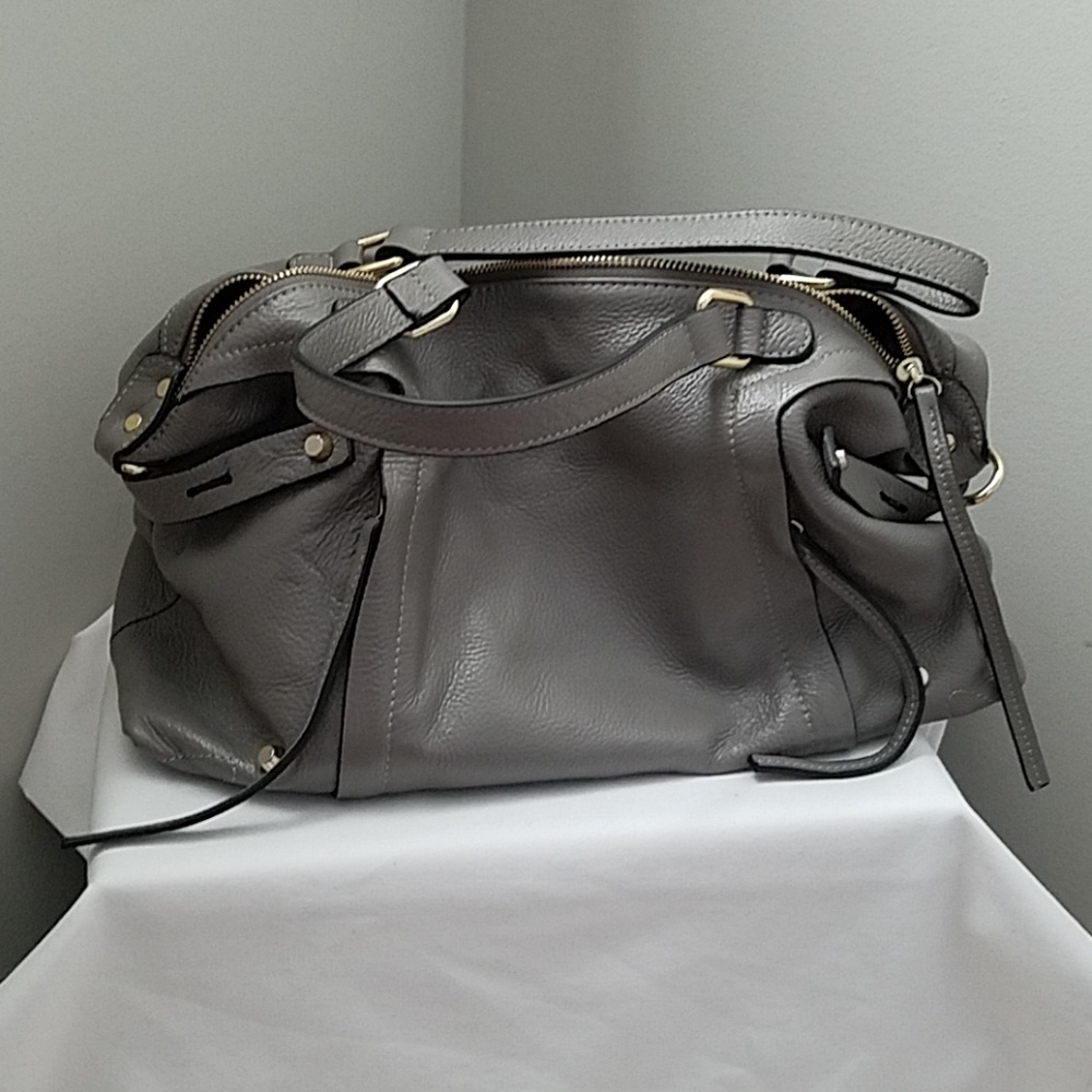 Grey Leather Doctors Bag
